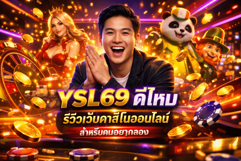 YSL69 ดีไหม รีวิวเว็บคาสิโนออนไลน์ สำหรับคนอยากลอง